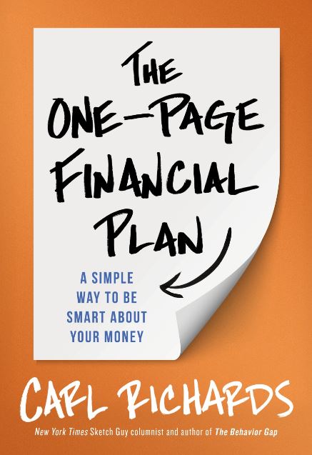 the one page financial plan