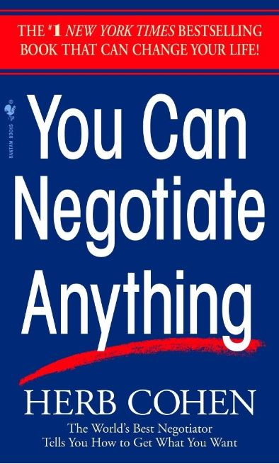 You can negotiate anything
