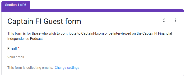 CaptainFI Guest contact form