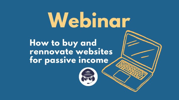 How to buy and renovate websites for passive income