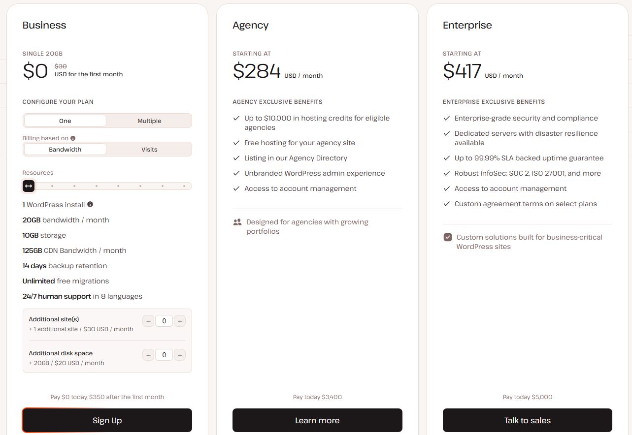 CaptainFI Kinsta Review pricing